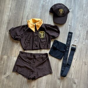 UPS Delivery Driver Halloween Costume